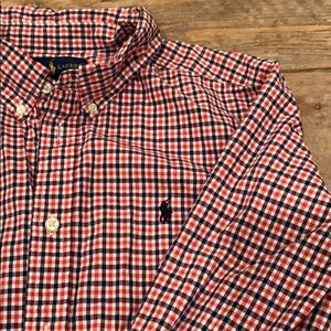 Ralph Lauren Boys long sleeved buttoned down shirt